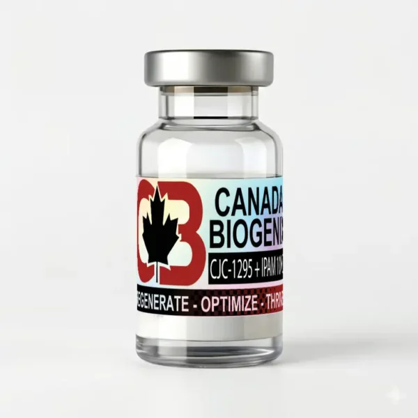 CJC-1295 and Ipamorelin 10 mg research blend from Canada Biogenix