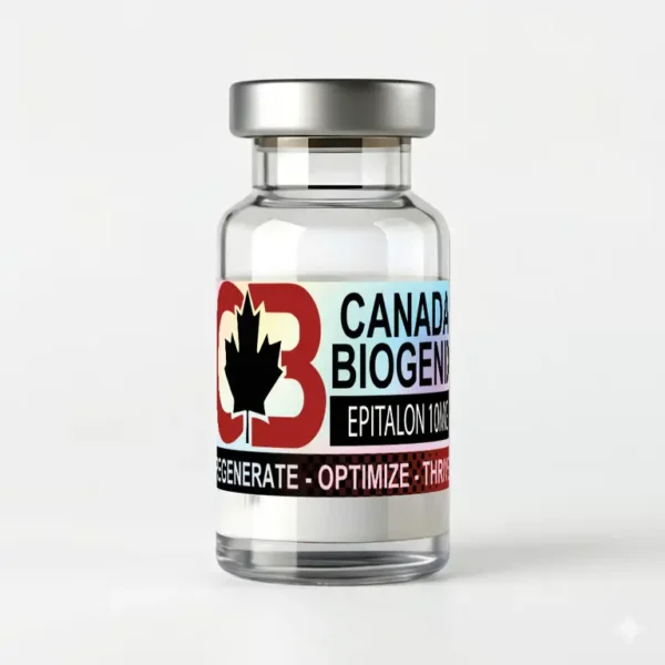 Epitalon 10 mg research vial from Canada Biogenix
