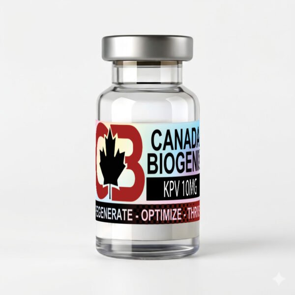 KPV 10 mg inflammation research peptide from Canada Biogenix